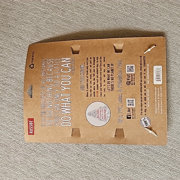 Russbe Reusable Clouds Snack & Sandwich Bags - Set of 4 - Picture 2 of 2